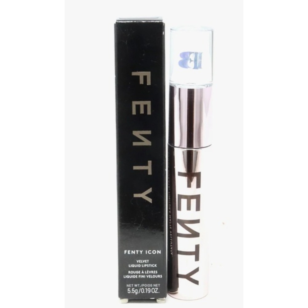 Fenty Beauty Icon Velvet Liquid Lipstick Wicked Whine Deep Berry Matte